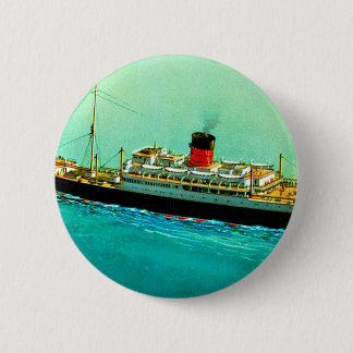 RMS Parthia 6 Cm Round Badge