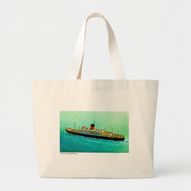 RMS Parthia Large Tote Bag (Front)