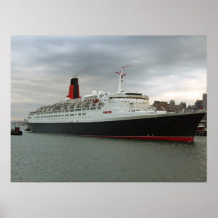 RMS Queen Elizabeth 2 Poster