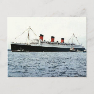 RMS Queen Mary Collection Postcard