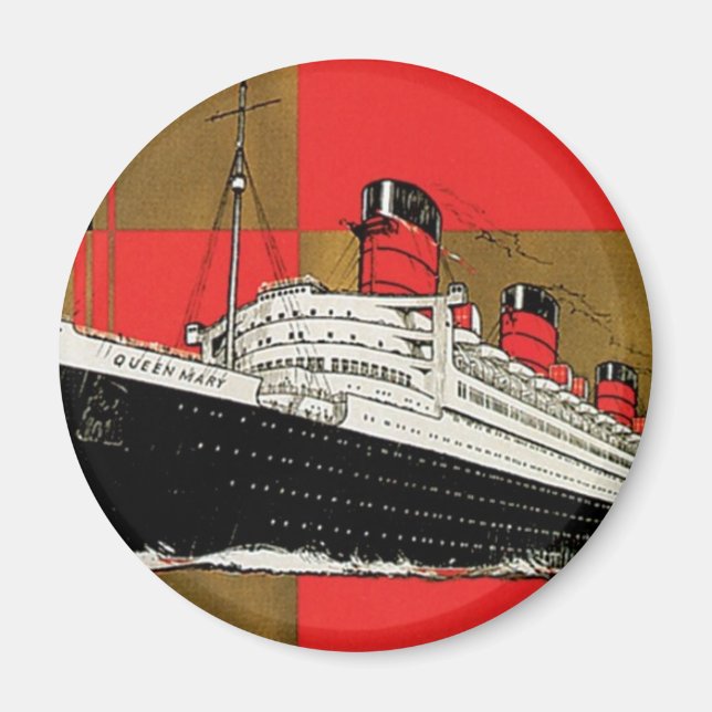 RMS Queen Mary Magnet (Front)