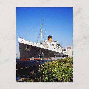 RMS Queen Mary Postcard