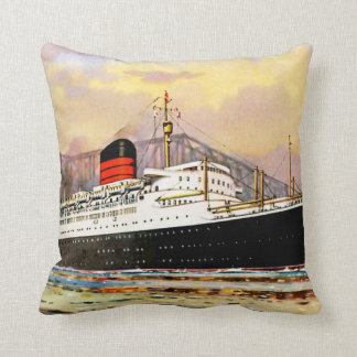 RMS Saxonia Cushion