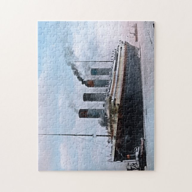 RMS Titanic Belfast Ireland Vintage Jigsaw Puzzle (Vertical)
