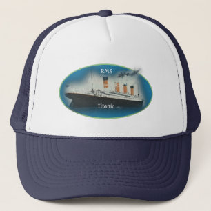 RMS Titanic Blue Trucker Hat