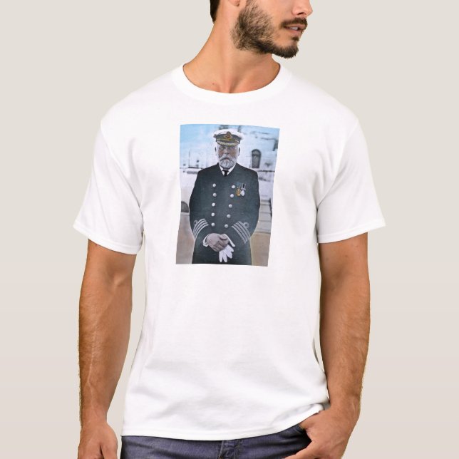 RMS Titanic Captain Edward J. Smith T-Shirt (Front)