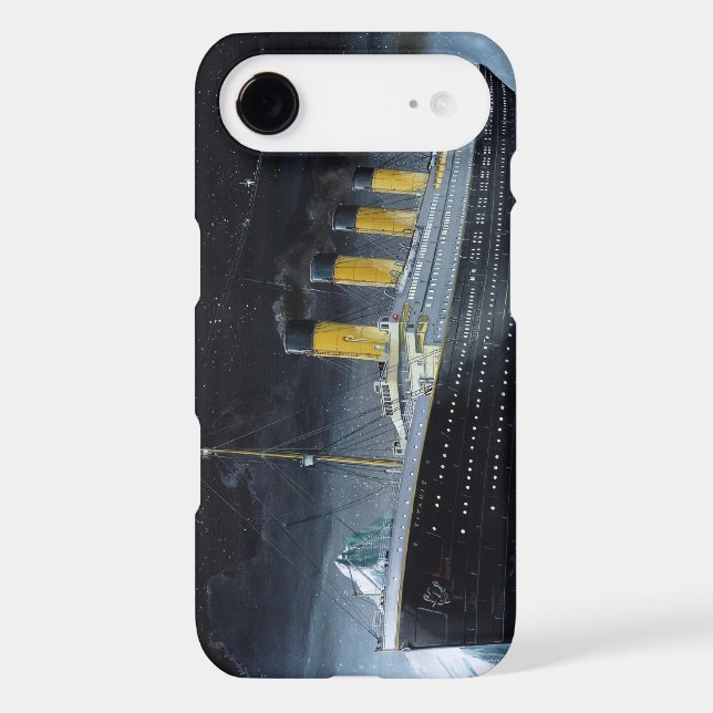 RMS Titanic Case-Mate iPhone Case (Back)