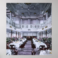 RMS Titanic Grand Dining Room Luxury