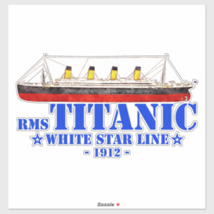 RMS Titanic Illustration - White Star Line 1912