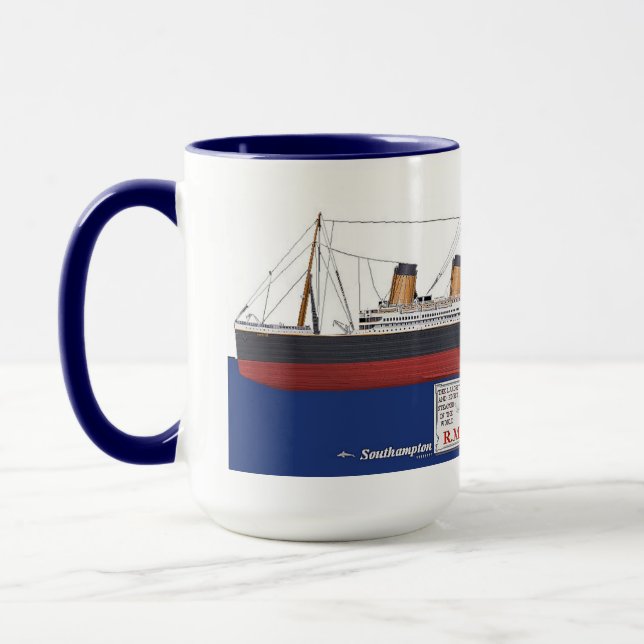 RMS Titanic Mug (Left)