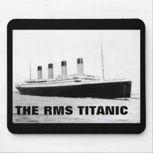 RMS Titanic Passenger Liner Mouse Mat