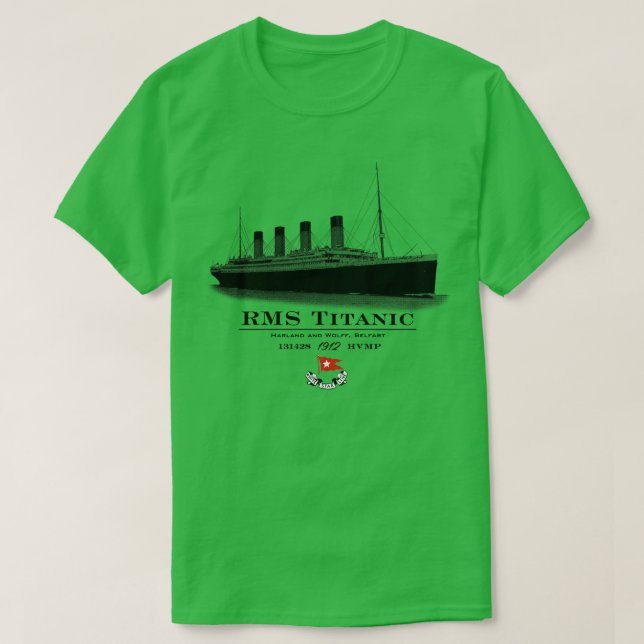 RMS Titanic T-Shirt (Design Front)