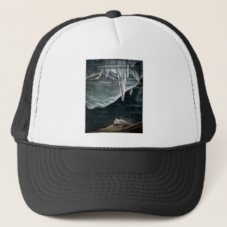 RMS Titanic Under the Sea and Icebergs Vintage Trucker Hat