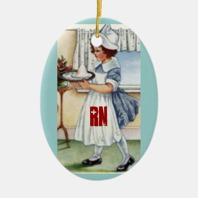 RN Christmas Ornament (Front)