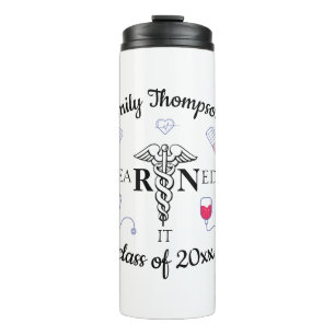 RN Earned it Thermal Tumbler