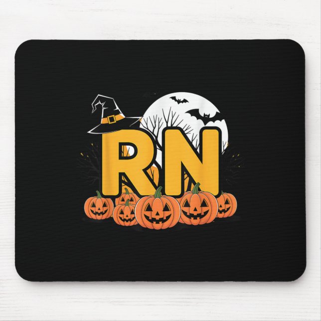 Rn - Halloween  Mouse Mat (Front)