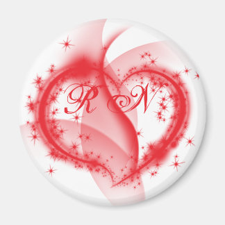 RN heart Magnet