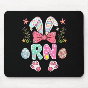 Rn Job Easter Bunny Women Costume Hunting Eggs Tea Mouse Mat