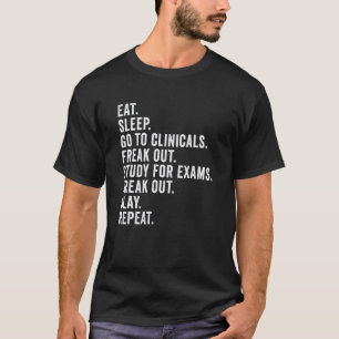 RN LPN Grad Nursing Student School Clinical Nurse T-Shirt