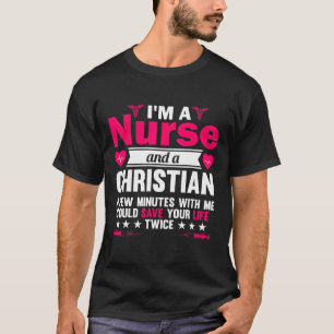 Rn Lvn Cna Nurse Grad Christian Cool Nursing Gradu T-Shirt