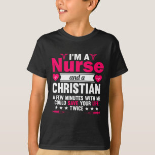 Rn Lvn Cna Nurse Grad Christian Cool Nursing Gradu T-Shirt