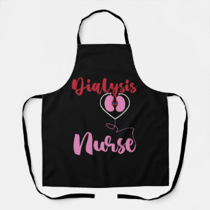 RN Nephrology Dialysis Nurse Apron