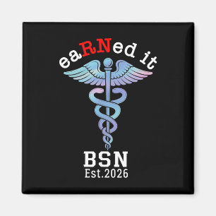 Rn Nurse Graduate 2026 - Bsn 2026 Graduation Earne Magnet