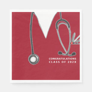 RN Nurse Graduation Party Napkin