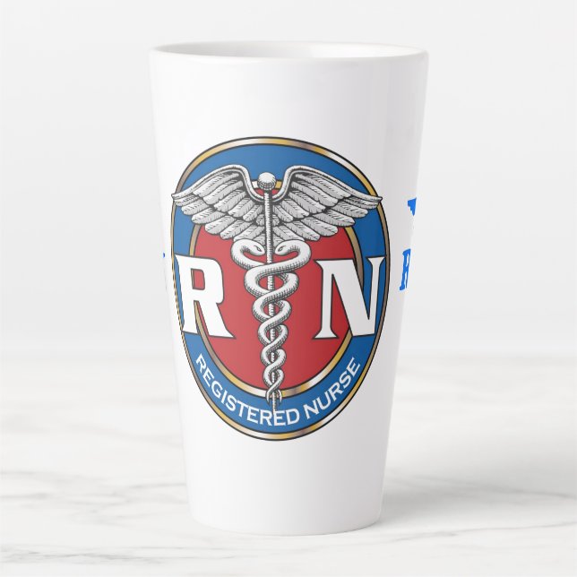 RN Nurse Latte Mug (Front)