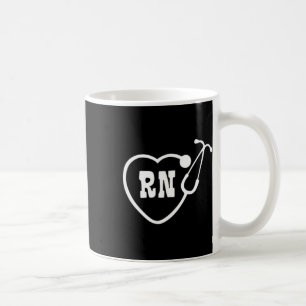 Rn Nurse Logo  Coffee Mug