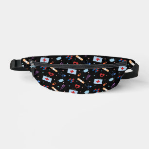 RN Nurse Nursing Student   Doctor Medical Pattern Bum Bags
