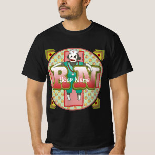 RN Nurse Sock Monkey  T-Shirt