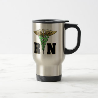 RN Nurse Travel Mug
