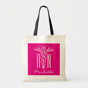 RN nursing tote bag for registered nurse or lpn
