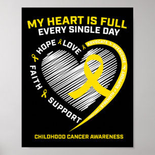 RN Paediatrics Oncologist Childhood Cancer Awarene Poster