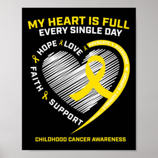 RN Paediatrics Oncologist Childhood Cancer Awarene Poster