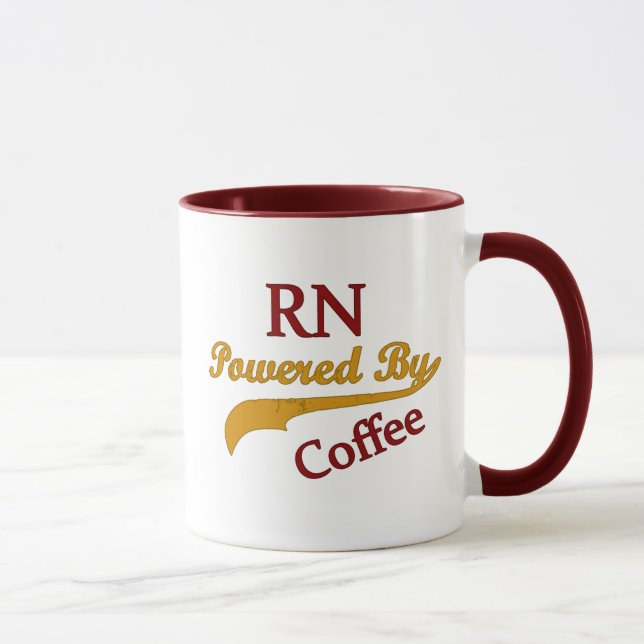 RN Powered By Coffee Mug (Right)