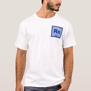 Rn - Radon Chemistry Periodic Table Symbol T-Shirt
