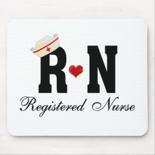 RN Registered Nurse Mouse Mat