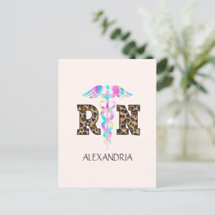 RN, Registered Nurse Postcard