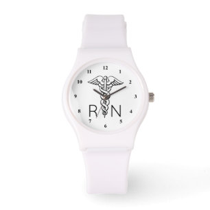 RN Registered Nurse Watch   Caduceus Symbol
