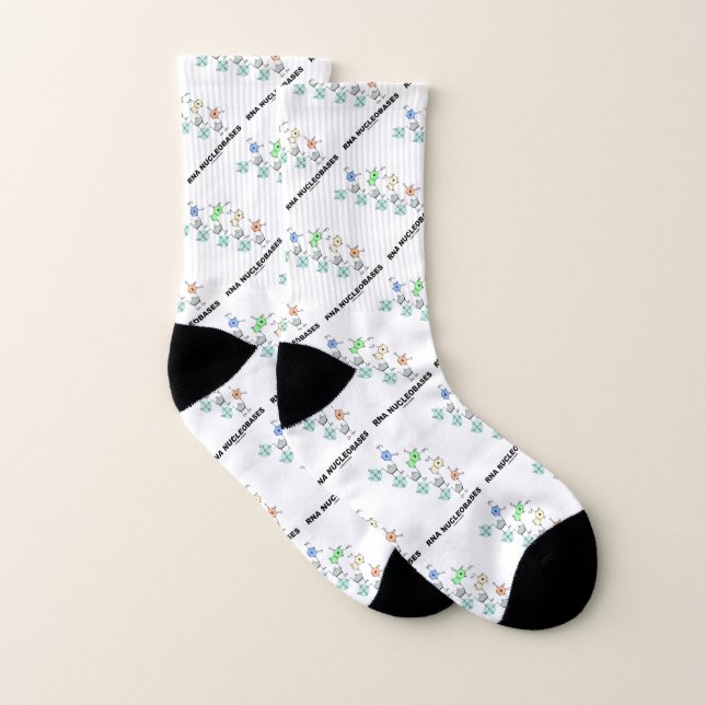 RNA The Other Nucleic Acid Chemical Structure Socks (Pair)
