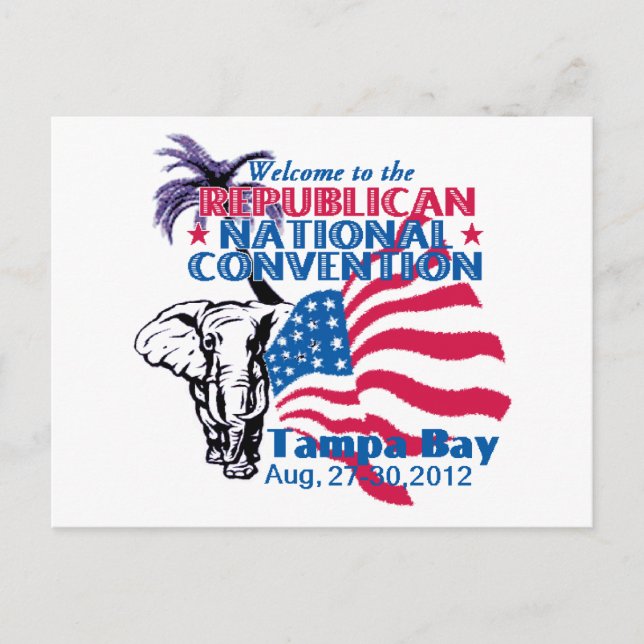 RNC Convention Postcard (Front)