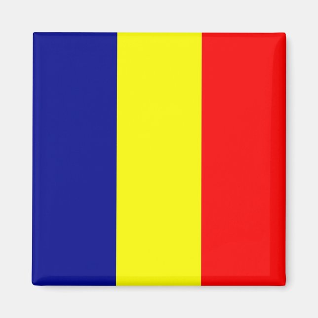 RO - Romania - Flag Magnet (Front)
