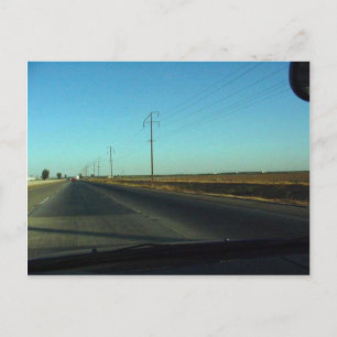 Road Bakersfield Postcard