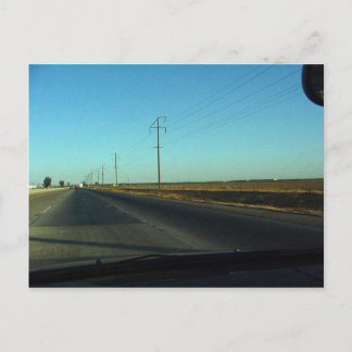 Road Bakersfield Postcard