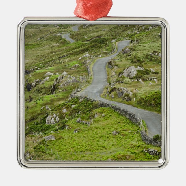 Road between Ballaghacahreen and Caherkeen. Metal Tree Decoration (Front)