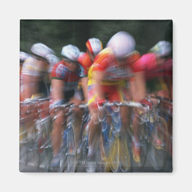 Road bicycle racing magnet (Front)