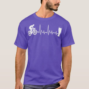 Road bike and beer  road bike cycling bike racing  T-Shirt