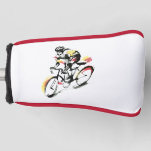 Road bike golf head cover